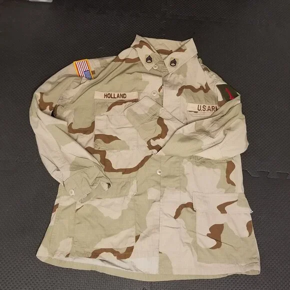 EUC! Vintage Desert Camo BDU 4-Pocket Coat - Picture 2 of 10